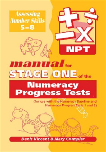 Numeracy Progress Tests, Stage One Specimen Set : Specimen Set Stage 1, Paperback Book