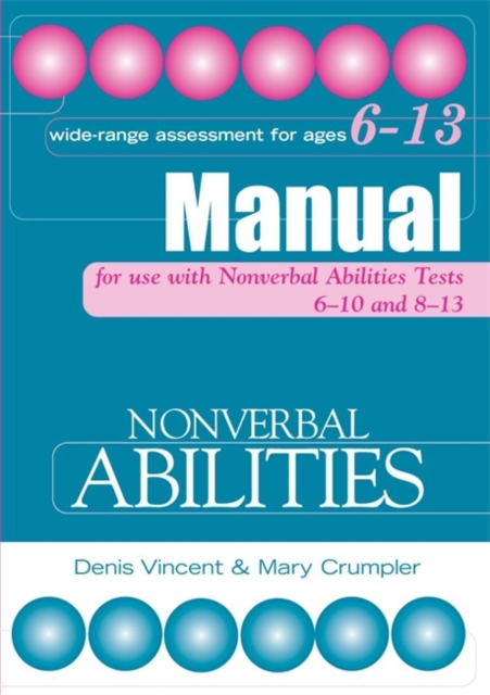 Nonverbal Abilities Tests Manual, Paperback Book