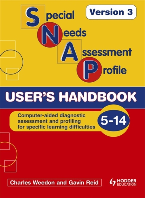 SNAP-SpLD Users Handbook V3 (Special Needs Assessment Profile), Spiral bound Book