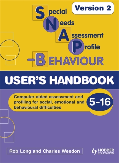 SNAP-B User's Handbook V2 (Special Needs Assessment Profile-Behaviour), Spiral bound Book