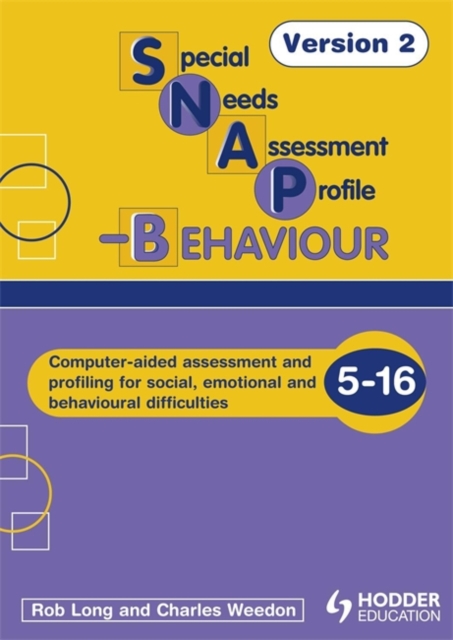 Snap-B CD-ROM V2 (Special Needs Assessment Profile-Behaviour), CD-Audio Book