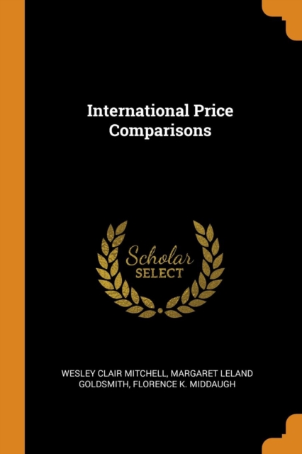International Price Comparisons, Paperback / softback Book