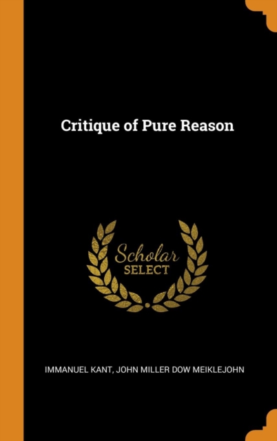 Critique of Pure Reason, Hardback Book