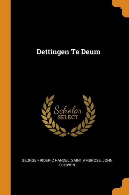Dettingen Te Deum, Paperback Book
