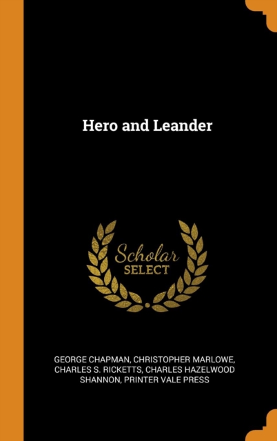 Hero and Leander, Hardback Book