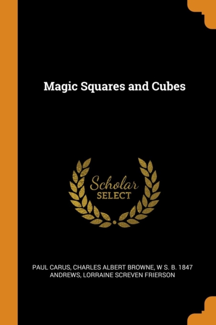 Magic Squares and Cubes, Paperback / softback Book