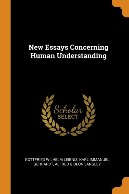 New Essays Concerning Human Understanding, Paperback / softback Book