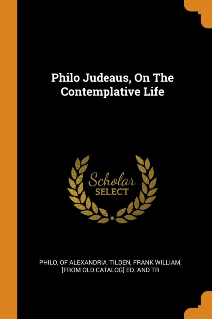 Philo Judeaus, on the Contemplative Life, Paperback / softback Book