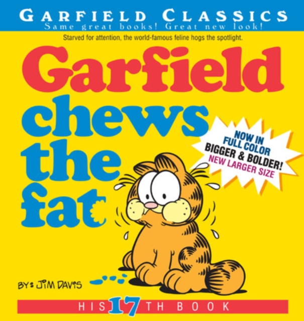 Garfield Chews the Fat : His 17th Book, Paperback Book