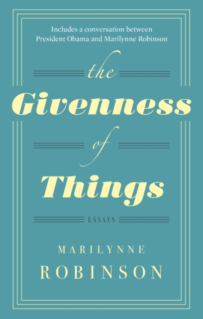 The Givenness Of Things, EPUB eBook