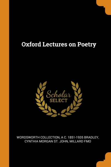 Oxford Lectures on Poetry, Paperback / softback Book