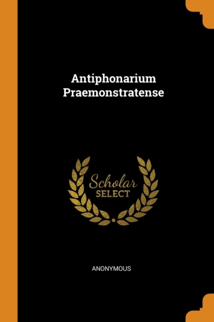 Antiphonarium Praemonstratense, Paperback / softback Book