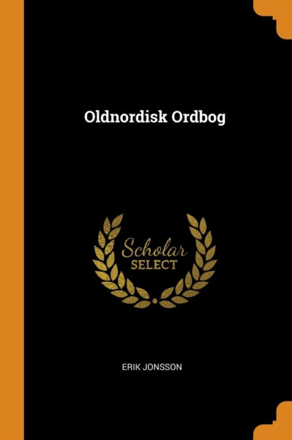 Oldnordisk Ordbog, Paperback / softback Book