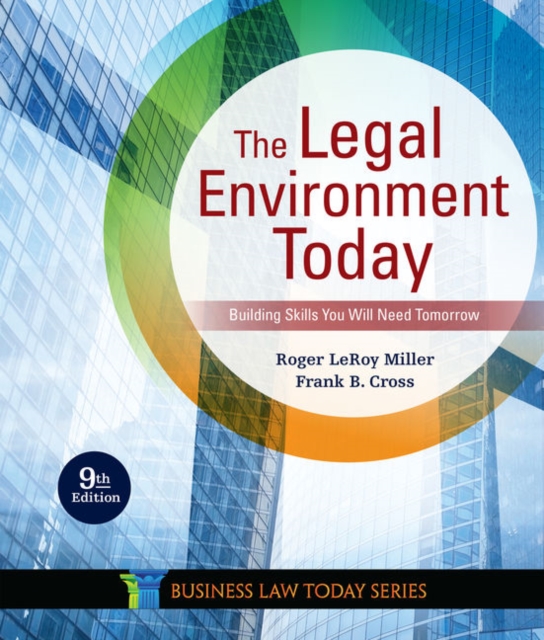 The Legal Environment Today, Paperback / softback Book