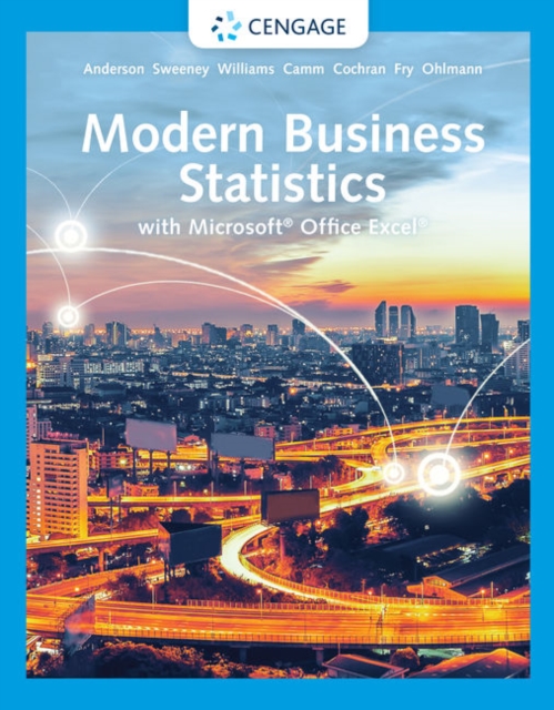 Modern Business Statistics with Microsoft (R) Excel (R), Hardback Book