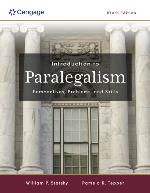 Introduction to Paralegalism: Perspectives, Problems and Skills, Paperback / softback Book