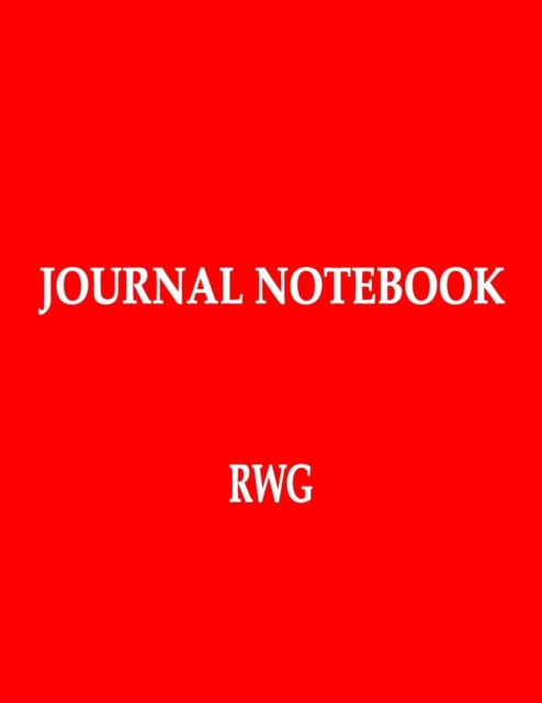 Journal Notebook : 100 Pages 8.5" X 11" College Ruled Line Paper, Paperback Book