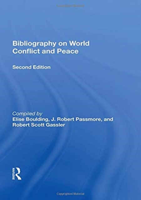 Bibliography On World Conflict And Peace, Hardback Book