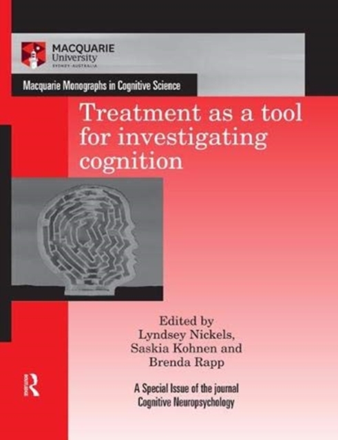 Treatment as a tool for investigating cognition, Paperback / softback Book