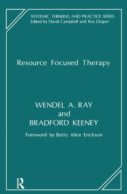 Resource Focused Therapy, Hardback Book
