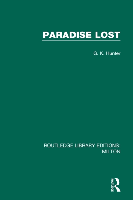 Paradise Lost, Paperback / softback Book