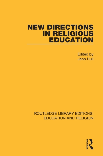 New Directions in Religious Education, Paperback / softback Book