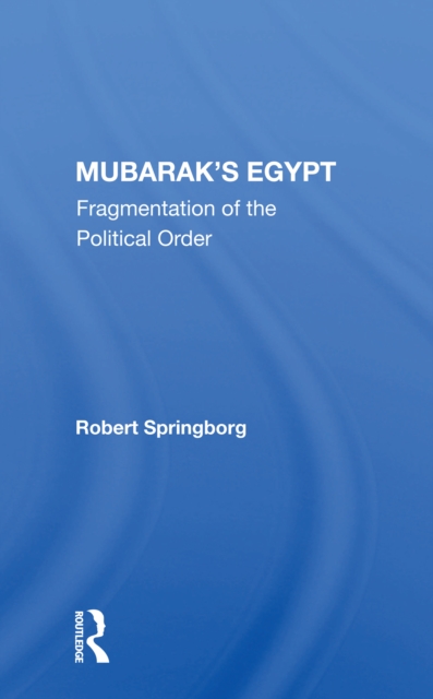 Mubarak's Egypt : Fragmentation Of The Political Order, Paperback / softback Book