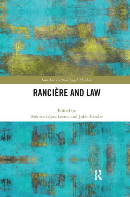 Ranciere and Law, Paperback / softback Book