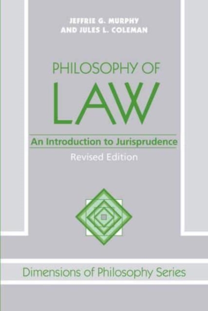 PHILOSOPHY OF LAW, Paperback Book