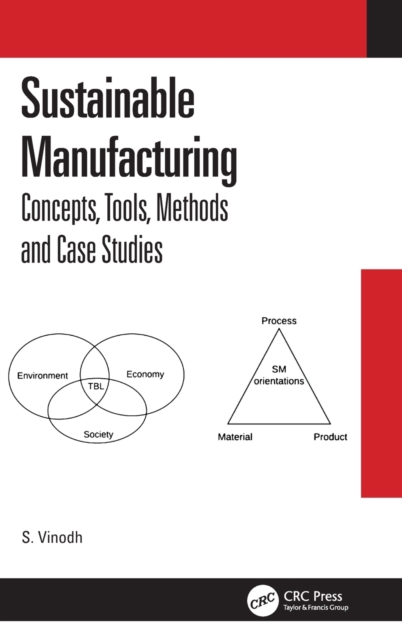 Sustainable Manufacturing : Concepts, Tools, Methods and Case Studies, Hardback Book
