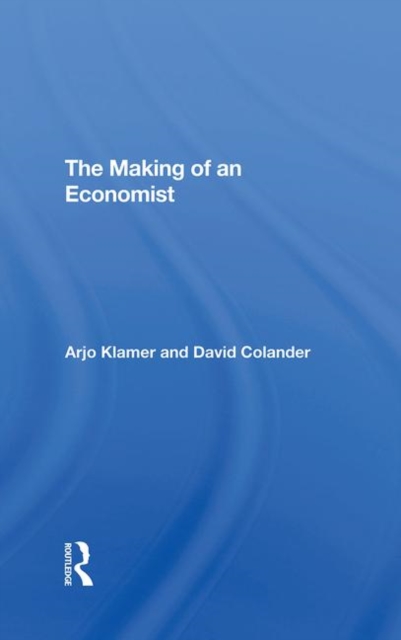 The Making Of An Economist, Hardback Book