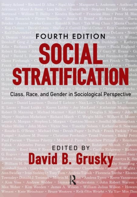 Social Stratification : Class, Race, and Gender in Sociological Perspective, Hardback Book
