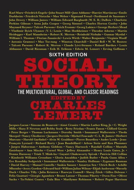 Social Theory : The Multicultural, Global, and Classic Readings, Hardback Book