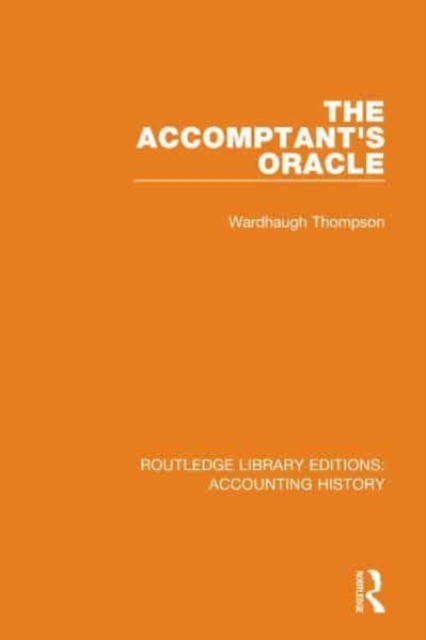 Routledge Library Editions: Accounting History, Mixed media product Book