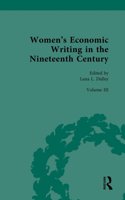 Women’s Economic Writing in the Nineteenth Century, Hardback Book