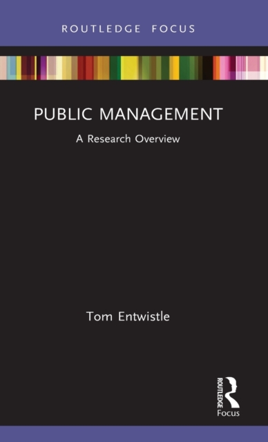 Public Management : A Research Overview, Hardback Book
