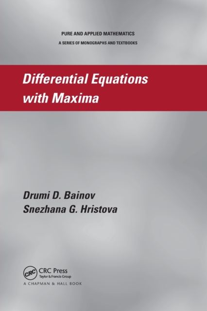 Differential Equations with Maxima, Paperback / softback Book