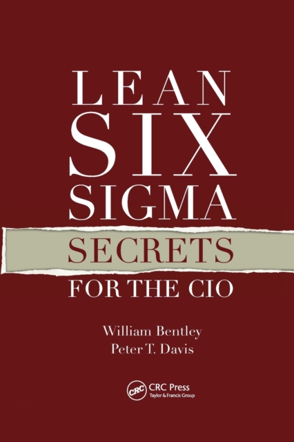 Lean Six Sigma Secrets for the CIO, Paperback / softback Book
