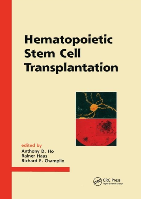 Hematopoietic Stem Cell Transplantation, Paperback / softback Book