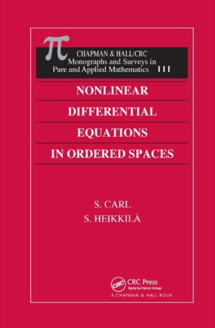 Nonlinear Differential Equations in Ordered Spaces, Paperback / softback Book