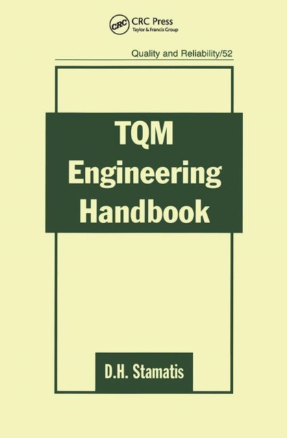 TQM Engineering Handbook, Paperback / softback Book