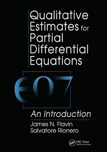 Qualitative Estimates For Partial Differential Equations : An Introduction, Paperback / softback Book