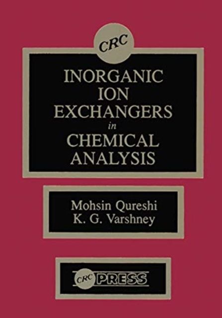 Inorganic Ion Exchangers in Chemical Analysis, Paperback / softback Book