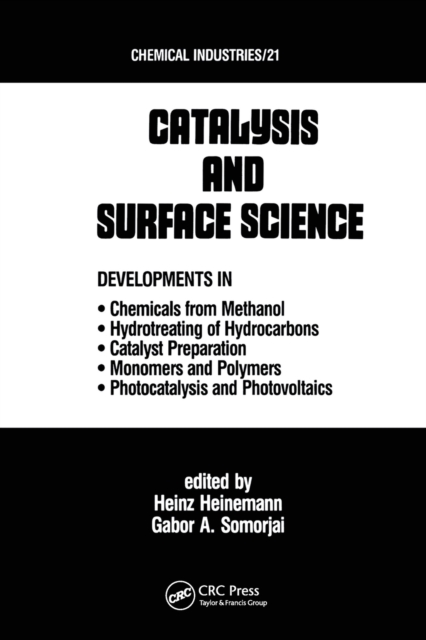Catalysys and Surface Science, Paperback / softback Book