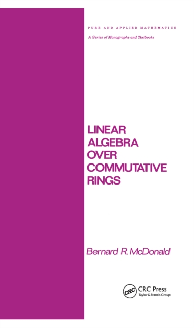 Linear Algebra over Commutative Rings, Paperback / softback Book