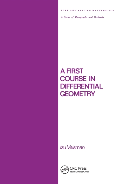 A First Course in Differential Geometry, Paperback / softback Book