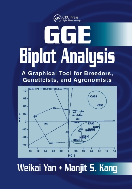GGE Biplot Analysis : A Graphical Tool for Breeders, Geneticists, and Agronomists, Paperback / softback Book