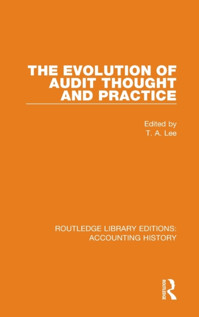 The Evolution of Audit Thought and Practice, Hardback Book