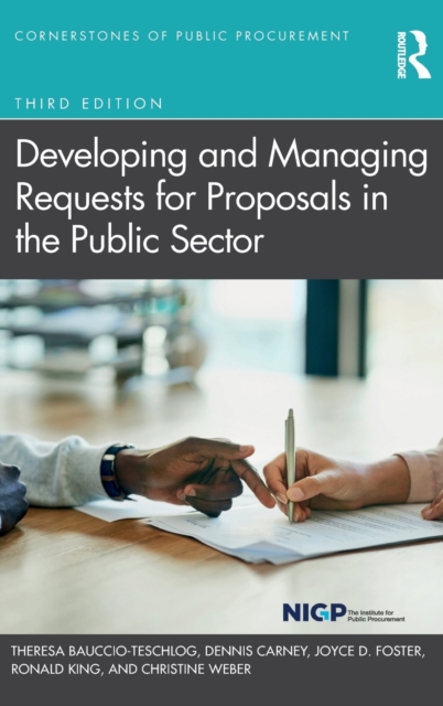 Developing and Managing Requests for Proposals in the Public Sector, Hardback Book
