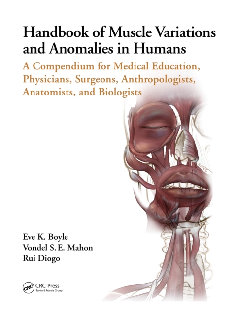 Handbook of Muscle Variations and Anomalies in Humans : A Compendium for Medical Education, Physicians, Surgeons, Anthropologists, Anatomists, and Biologists, Hardback Book